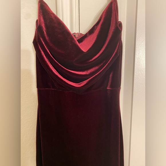 Revelry Skye Velvet Dress - Picture 7 of 7